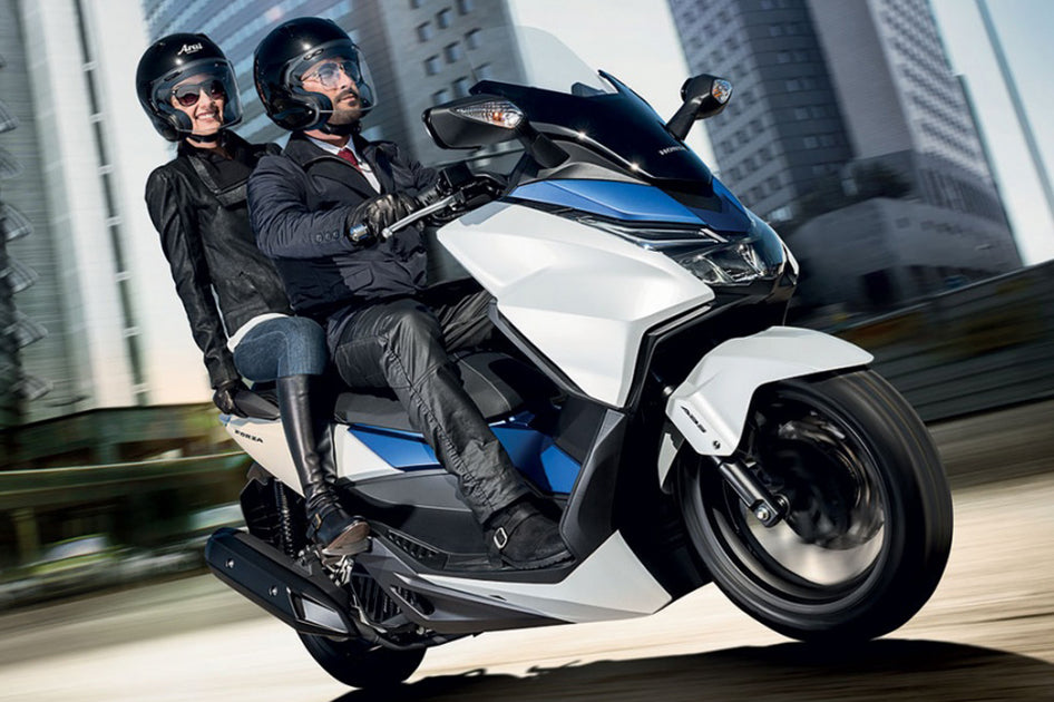 Honda Forza 125 sport scooter for hire Nice France Motorbike Trip